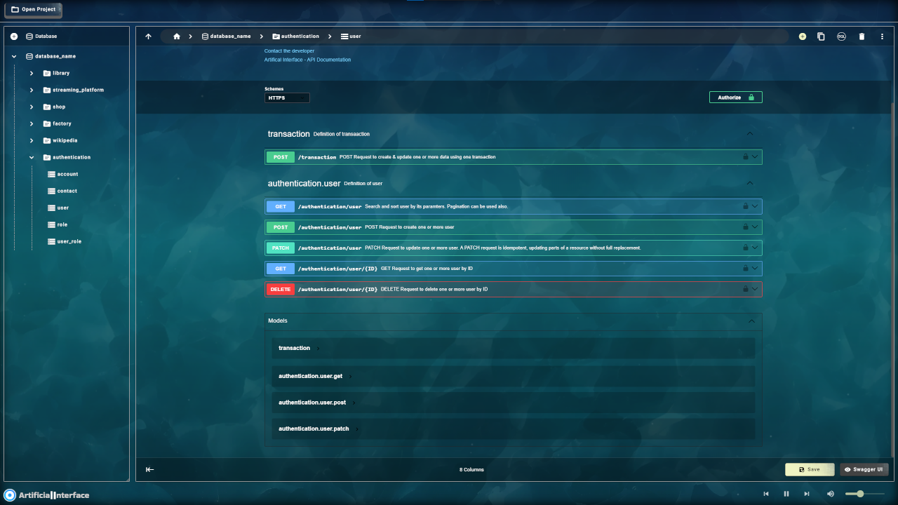 An image of the app